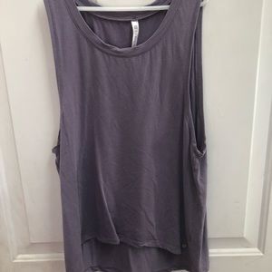 Fabletics Purple Tank Top